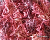 Scarf metallic mesh pink blend