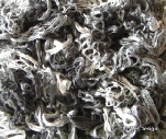 Scarf big mesh black blend