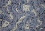 Scarf mesh knit mauve mix
