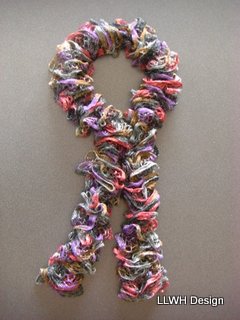 Scarf metallic mesh multi blend