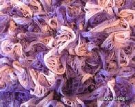 Scarf metallic edge mesh purple blend