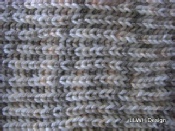 Scarf brioche knit arctic blend