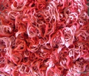 Scarf metallic mesh pink blend
