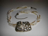 White stone pendant